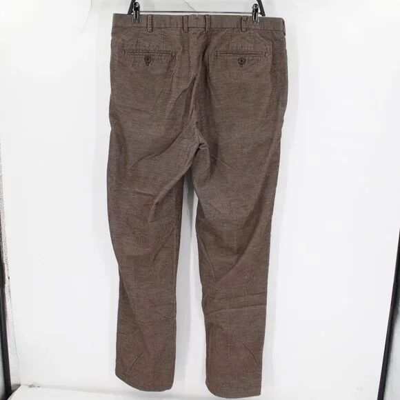 Peter Millar pants Mens 36 L32 Cotton Corduroy flat front business casual pocket - Picture 3 of 12